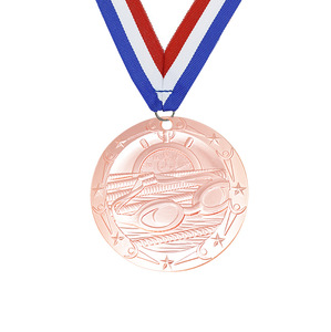 Medallas de Natación Profesionales PIN PIN, Metal Duradero, Grabado con Relieve, Chapado en Oro/Plata/Bronce, Impresión Tipográfica - Product Image 5