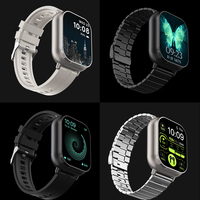 Montre intelligente étanche avec moniteur de fréquence cardiaque et de sommeil pour hommes et femmes, capteur de température corporelle, moniteur de fitness, D-8
