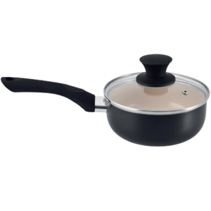 Juego de 6 Ollas de Cocina con Tapas de Vidrio, Asas de Baquelita, Aptas para Lavavajillas y Horno, para Estufas de Gas e Inducción, Juego de Utensilios de Cocina de Cerámica - Product Image 4