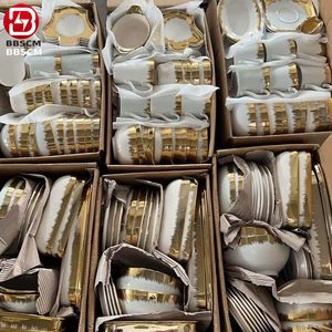 Service de vaisselle en céramique blanche écologique, directement de l'usine, assiettes et bols en porcelaine personnalisables, vente en gros à <span class=keywords><strong>prix</strong></span> abordable - Product Image 5