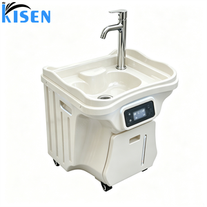 Beauty Salon Exhibition <b>Electric</b> <b>Portable</b> Hair Wash Basin Sink Wash Hand Shampoo Bowl With Water Tanks No Plumbing and <b>Heater</b> - Product Image 4