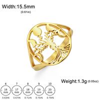 Bague Myshape Phase de Lune Arbre de Vie en Acier Inoxydable pour Femme et Homme, Bijou Amulette Wiccan, Cadeau, Vente en Gros