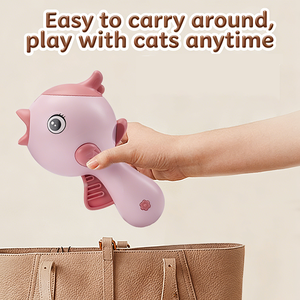 <span class=keywords><strong>Lanceur</strong></span> de friandises multifonctionnel 2-en-1 AJB pour chats et chiens avec lumière laser, jouet interactif pour chat, design amélioré pour le jeu et l'entraînement - Product Image 5
