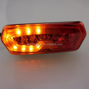 Clignotants de feu arrière <span class=keywords><strong>LED</strong></span> intégrés pour moto, ensemble de feux arrière MSX125 <span class=keywords><strong>CBR650F</strong></span> - Product Image 3
