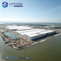 Complexe industriel en acier structurel sur mesure avec ateliers à grande portée et quai de chargement multi-portes pour la logistique