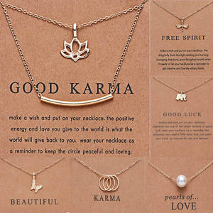 Collier tendance en alliage doré avec pendentif papillon éléphant en perles, cadeau d'anniversaire pour femme, bijoux tendance - Product Image 1