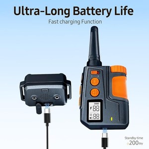 Patpet Réglable Smart Dogs Trainer 3 Modes 2000Ft Contrôle Aboiement Choc Chien Formation Collier Avec Télécommande IPX7 Étanche - Product Image 5