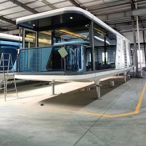 Rumah Kapsul Luar Angkasa 8,5m <span class=keywords><strong>28</strong></span> Meter Persegi, Pod Kapsul Luar Angkasa untuk Resor dan Rumah, <span class=keywords><strong>Kabin</strong></span> Luban, Rumah Mobil Mewah - Product Image 2