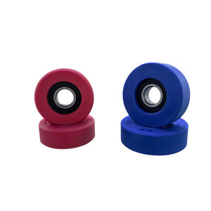 Luxus-Rolltreppen-Stufenrollen Druckempfindliche Gummi-Laufrollen - Product Image 1