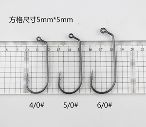 100 pcs carbon cao 45 độ <span class=keywords><strong>Jig</strong></span> <span class=keywords><strong>Fly</strong></span> buộc dây mạnh mẽ nước mặn cá nước ngọt móc <span class=keywords><strong>Jig</strong></span> móc - Product Image 4