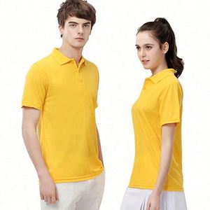 Wholesale Men's XL Cotton Knitted for Shirts Custom Embroidered Logo Printed Anti-Wrinkle Golf Blank Short-Sleeved - Product Image 2