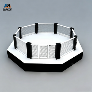 Cage d'entraînement MMA octogonale OEM avec structure renforcée et rembourrage EVA pour clubs <span class=keywords><strong>de</strong></span> sports <span class=keywords><strong>de</strong></span> combat - Product Image 2