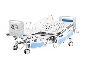 Kl001 cama hospital com escala médica multifuncional, cama de hospital hidráulica elétrica com melhor preço