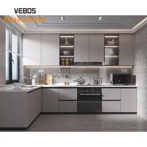 kitchen cabinets designs cuisine and other kitchen furniture wooden modern PVC kitchen cabinet islands