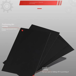 Onde d'interférence EMI haute température 13.56MHz feuille de Ferrite souple NFC Flexible pour étiquette RFID feuille d'aimant d'absorbeur d'onde d'isolation EMI - Product Image 5