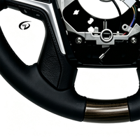 Volant en cuir et noyer sur mesure haut de gamme pour Toyota LC200, Hilux, 8ème Camry, FJ200, Rav4, Corolla, FJ70