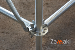 Système d'échafaudage Ringlock en acier Q235/Q355 galvanisé, échafaudage modulaire pour la construction - Product Image 4