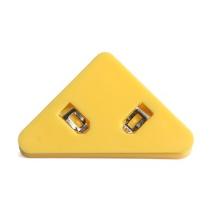 Clip triangular de plástico de 75mm, abrazadera fuerte para papeles, libros, hojas de examen, organización de recibos de papelería - Product Image 3