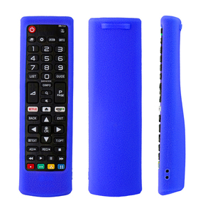 Cover per <span class=keywords><strong>telecomando</strong></span> a prova di bambino, custodia in silicone sicura per bambini per <span class=keywords><strong>telecomando</strong></span> LG AKB75675301 AN-MR20GA, custodia protettiva antiurto con cinturino - Product Image 5