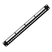 Panel Patch UTP Cat6 24 Port Rak HY Connect HPP-K2401