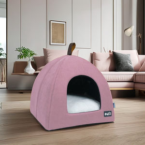 Tente pour chat portable Offre Spéciale <span class=keywords><strong>Maison</strong></span> d'hiver confortable pour animaux de compagnie avec un beau design Utilisation intérieure et extérieure - Product Image 4