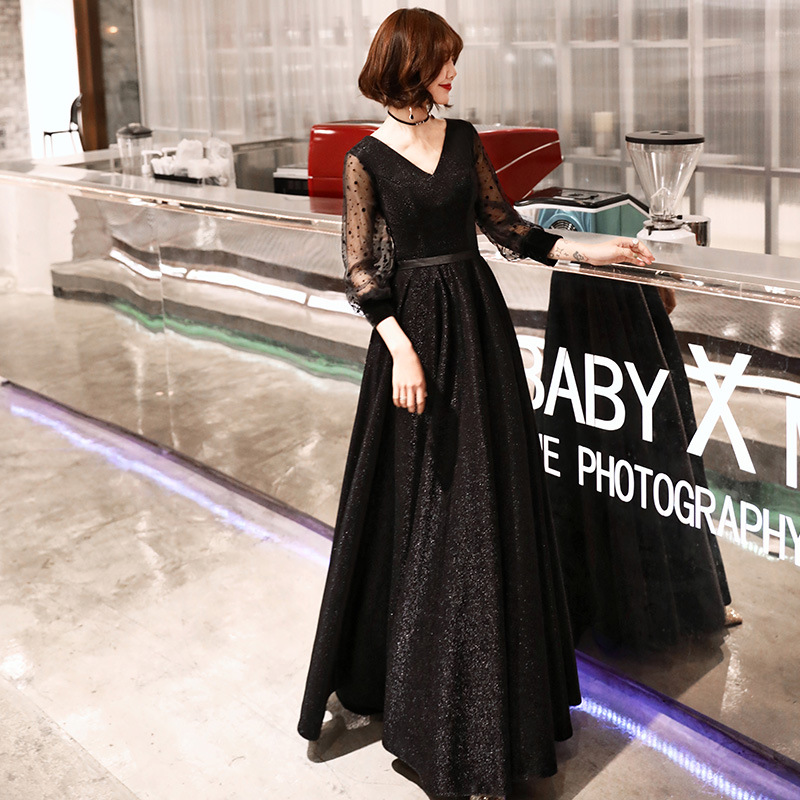 Elegant Black Queen Dress - 2025 Trendy Princess Style