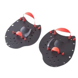 Precio bajo de fábrica Venta caliente Correas de silicona ajustables Paletas de natación ligeras Niños adultos Paletas de mano de natación - Product Image 3