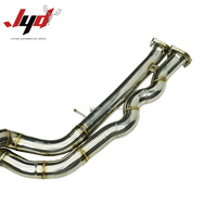 JYD Nouveau style Luxe Tuyau intermédiaire égal en longueur en Z en acier inoxydable de 1,5 mm pour échappement M3/M4 G80/G82 3.0T 2021-2024 Finition polie