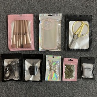 Bolsa de Plástico Transparente con Cierre Hermético, Personalizable con Logotipo, Tipo Mylar, con Orificio para Colgar, Frente Transparente