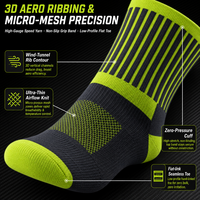 Chaussettes de sport pour jeunes personnalisées, fantaisie, en jacquard tricoté, 100 % coton, antibactériennes, à compression, en tissu éponge, mignonnes, pour l'automne