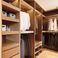 Armoire à étagères ouvertes personnalisée YALIG 2022, fabrication directe d'usine, armoire en bois pour appartement