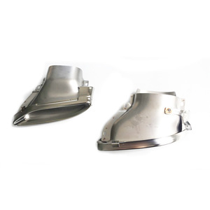 Mercedes-Benz C-Class W205 E-Class GLC CLE Exhaust Tip 304 Stainless Steel Single Inlet Modified Tailpipe - Product Image 1