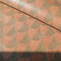 Papier peint géométrique Art Déco en mica naturel et bois MYWIND pour la décoration intérieure de maisons et d'hôtels de luxe