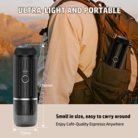Machine à café Portable batterie au Lithium Capsule Rechargeable café expresso 20BAR noir blanc bureau extérieur Fitness Club cadeau