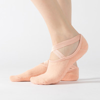 Usine sur mesure en gros coton Yoga confortable chaussette femmes danse peigné antidérapant Pilates chaussettes