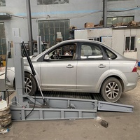 Ascenseur hydraulique vertical de stationnement de voiture de double niveau de stockage de basculement de poteau du garage 2 de maison de plafond bas