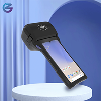 Système de point de vente NFC 4G Portable Mobile Android Pos Machine avec imprimante de reçu de facture