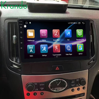 Krando 9 pouces autoradio GPS pour Infiniti G4 G25 G35 G37 2006-2013 Android voiture multimédia unité principale sans fil CarPlay Auto 4G WIFI