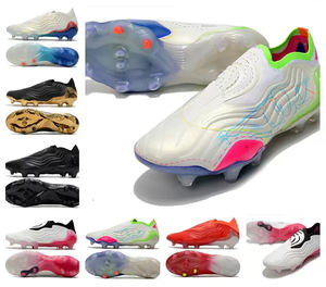 Chaussures de football <span class=keywords><strong>Copa</strong></span> Sense FG pour hommes, chaussures de football rouges, triple noir, or métallisé, multicolores, chaussures de football pour femmes, baskets de créateur - Product Image 1