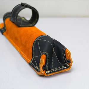 Wholesale Premium Quality Leather Welding Electrode Bag Double Tiers for Tools Promotional Offer Multi Purpose Storage Bag - Product Image 3