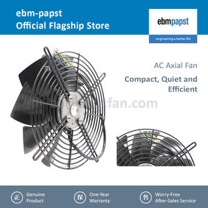 Ventilateur axial de refroidissement externe à roulement à billes pour moteur, OEM, 250 mm, 230-400 V CA, 0,35/0,20 A, 100 W, 2500 tr/min, pour A2D250-AI02-01 - Product Image 2