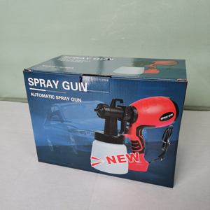 Pistola de pulverización de pintura eléctrica, 500w, 800ml, HVLP, máquina de pulverización de pintura al óleo con certificación CE - Product Image 4