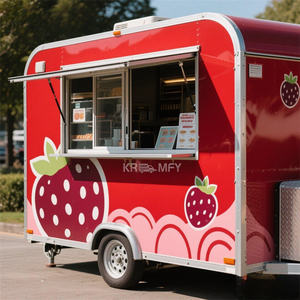 2025 Street <b>Cart</b> Van Bbq Trailer Mobile Car For Sale Ice Cream Coffee Food Truck - Product Image 2
