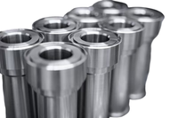 Tiges de moteur en acier inoxydable 304/316 usinées CNC sur mesure pour équipements industriels, usinage par électroérosion à fil et brochage pour services d'usinage