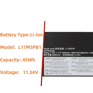 Batería de Repuesto para Portátil L17M3PB1 de 30 Wh, Venta al por Mayor para Lenovo IdeaPad 320-14 CE RoHS, Celdas Nuevas con 0 Ciclos - Product Image 3