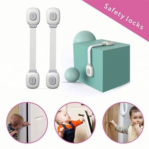 Verrous de sécurité pour bébés, loquets multifonctions pour armoires, verrous pour réfrigérateurs, sécurité enfant en ABS et acier inoxydable, sécurité des armoires pour enfants - Product Image 4