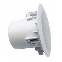 Altavoz de Techo Vnetpa de 15W SIP, Sistema de Megafonía IP, Altavoz Profesional para Sistemas PA