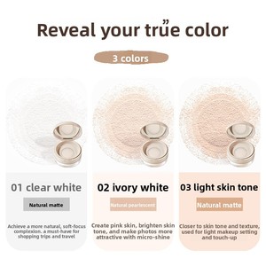NOVO Poudre Minérale Aquatique Affinatrice et Fixatrice Effet Soft Focus Micron pour Tous Types de Peau – Édition Étudiante Officielle - Product Image 5