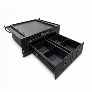 Cocina de camping para caja de camioneta con tanque de agua integrado, unidades de cajones selladas, módulos de acero con cierre manual, impermeables y a prueba de polvo para expediciones <span class=keywords><strong>4x4</strong></span> - Product Image 2