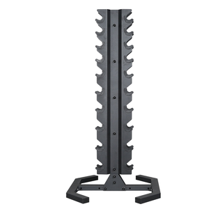 Support à 10 niveaux pour haltères hexagonaux commerciaux pour salle de sport à domicile, magasin d'haltères - Product Image 4